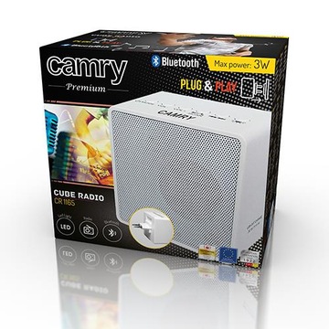 Małe Radio Bluetooth Mini Kuchenne Gniazdko USB