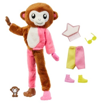 Barbie Cutie представляет обезьянку из джунглей HKR01
