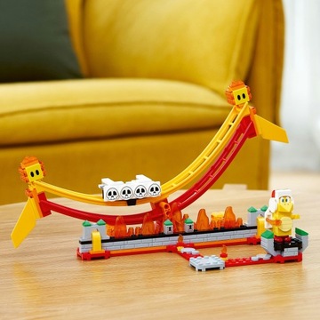 LEGO 71416 SUPER MARIO ПОКАЗАТЬСЯ ПО ЛАВОВЫМ ВОЛНАМ