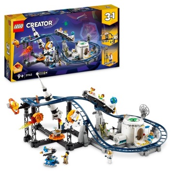 LEGO Creator 3 w 1 31142 Kosmiczna kolejka górska USZKODZONE OPAKOWANIE