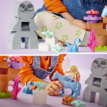 LEGO Duplo 10418 Эльза и Бруни в зачарованном лесу
