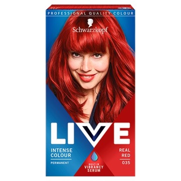Schwarzkopf Live Intense Colour farba do włosów 035 Real Redc