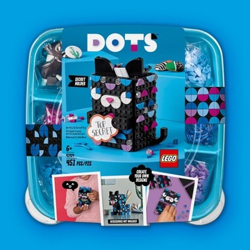 Контейнер для котят и кошек LEGO Dots 41924 «Секретное убежище»