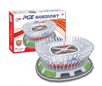 Puzzle 3D Stadion PGE Narodowy 105 elementów