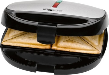 OPIEKACZ TOSTER GRILL GOFROWNICA 3W1 CLATRONIC ST/