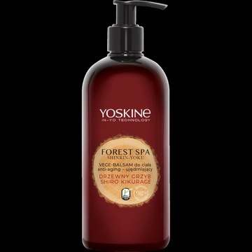 YOSKINE Forest Spa Vege balsam do ciała ant-aging ujędrniający Drzewn P1