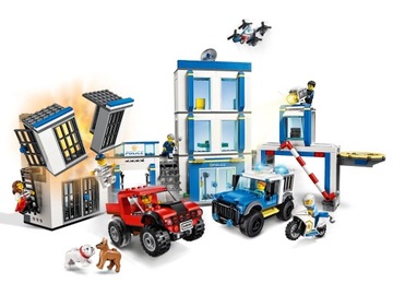 LEGO City 60246 Полицейский участок Полицейский участок 743 кирпича 6+