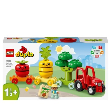 Блоки DUPLO 10982 Трактор с овощами и фруктами
