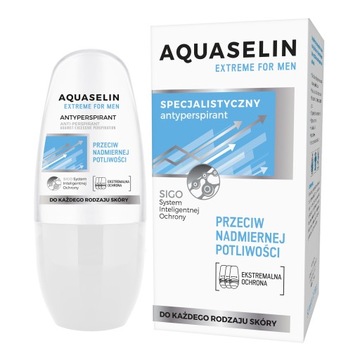 Aquaselin Extreme For Men Специализированный антиперспирант 50 мл