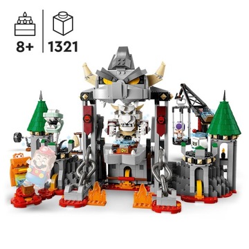 LEGO 71423 Super Mario Dry Bowser's Castle Fight — дополнительный набор