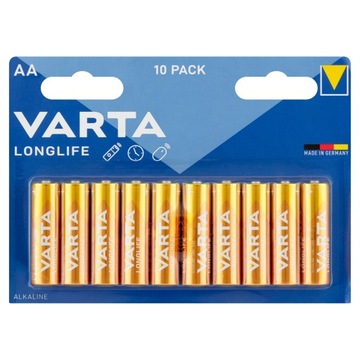 БАТАРЕЯ VARTA LONGLIFE LR06/AA 10ШТ.