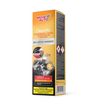 CLEANAIR ДЛЯ ДЕЗИНФЕКЦИИ КОНДИЦИОНЕРА - MY CAR