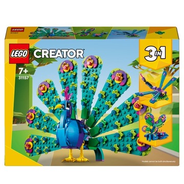 LEGO Creator 3 w 1 31157 Egzotyczny paw