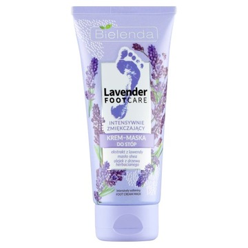 BIELENDA LAVENDER FOOT CARE Intensywnie Zmiękczający Krem - Maska do Stóp