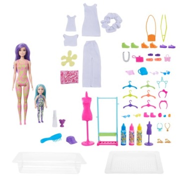 Кукла Barbie Color Reveal Tie Dye HCD29