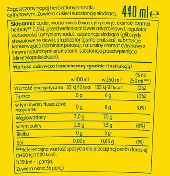 SodaStream Lipton Ice Tea Лимонный концентрат 440 мл