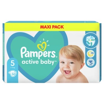Підгузки Підгузки Pampers ActiveBaby 5 / 11-16 кг / 50 шт.