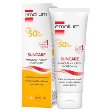 Emolium Suncare mineralny krem ochronny SPF 50+ 50 ml