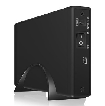 IcyBox Obudowa zewn HDD 3,5' SATA3 USB 3.1 Type-C