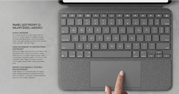 Чехол LOGITECH Combo Touch Keyboard для iPad Pro