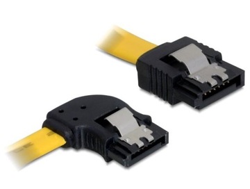 Kabel SATA Delock 82492 żółty 30 cm
