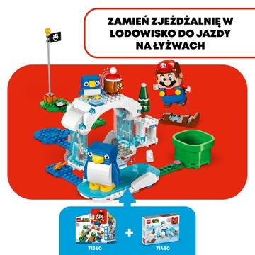 LEGO Super Mario 71430 Снежное приключение с семьей пингвинов