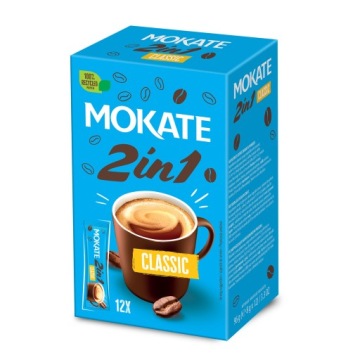 Кофейный напиток 2в1 2в1 растворимый Mokate Coffee Mix 12 пакетиков