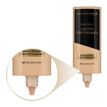 Стойкая покрывающая основа Facefinity Lasting Performance 097 Golden Ivory 35 мл