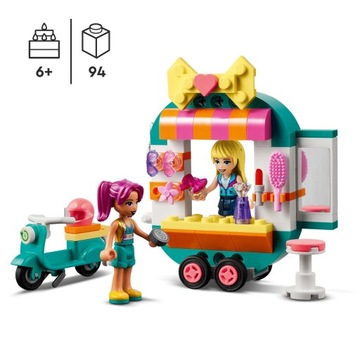 LEGO Friends 41719 Мобильный бутик-электросамокат 94 кубика 6+