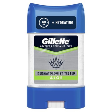 Gillette Antiperspirant Gel Aloe 70 ml antyperspirant w żelu