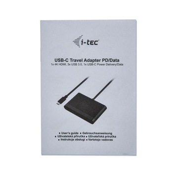 АДАПТЕР I-TEC USB+HDMI — ПОДАЧА ПИТАНИЯ USB TYPE C
