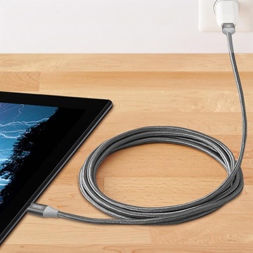 Unitek Y-C4026ASL micro USB-кабель премиум-класса 100 см, нейлон, серебристый