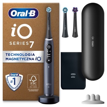 Электрическая зубная щетка Oral-B iO 7 Black