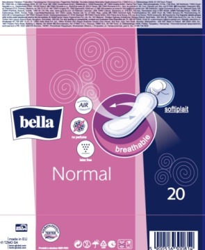 ПРОКЛАДКИ BELLA NORMAL 20 ШТ.