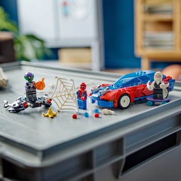 LEGO SPIDEY 76279 БОЛЬШАЯ МАШИНА ЧЕЛОВЕКА-ПАУКА АВТОМОБИЛЬ ЧЕЛОВЕКА-ПАУКА ЗЕЛЕНЫЙ ГОБЛИН