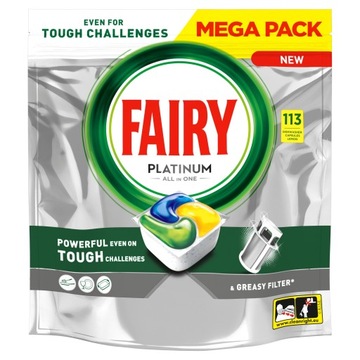 Fairy Platinum All in One 113szt. do zmywarek