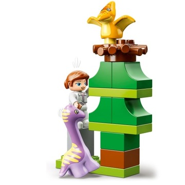 LEGO Duplo 10938 Школа динозавров «Мир Юрского периода», большие кубики 2+