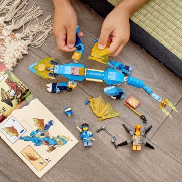LEGO NINJAGO - Jaya EVO Thunder Dragon (71760) + Сумка + Каталог LEGO 2024