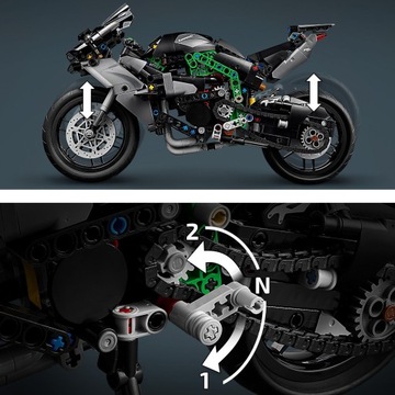 Lego TECHNIC 42170 Motocykl Kawasaki Ninja H2R