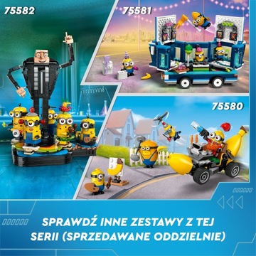 LEGO Minions 75583 LEGO Bricks Minions 75583 — Дом Грю и семьи миньонов