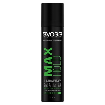 Syoss Max Hold Lakier do włosów megamocny 75 ml