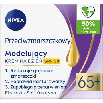 Nivea Przeciwzmarszkowy Krem na dzień 65+ 50ml