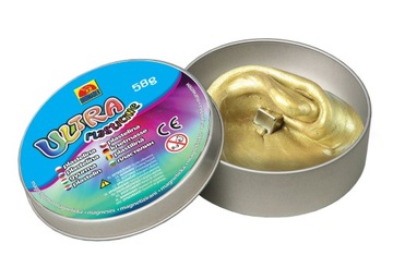 Волшебный пластилин, светящийся темно-зеленым цветом.