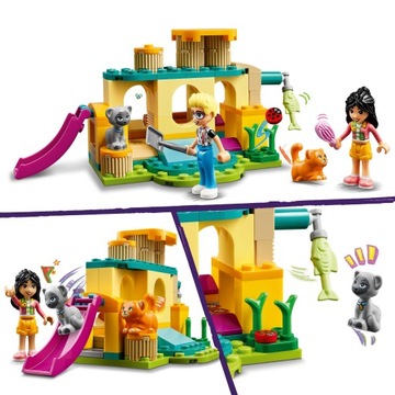 LEGO FRIENDS ПРИКЛЮЧЕНИЯ НА КОШАЧЕЙ ПЛОЩАДЕ 42612 5+