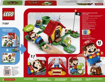 LEGO Super Mario 71367 Дом Марии и Йоши — дополнительный набор