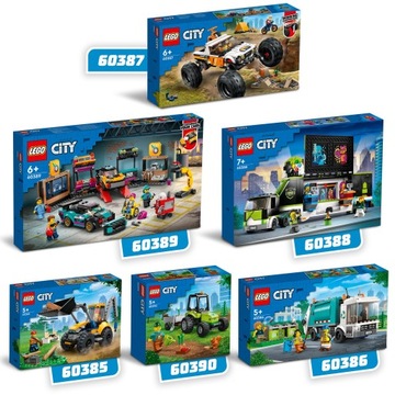 LEGO City 60388 Игровой турнирный грузовик