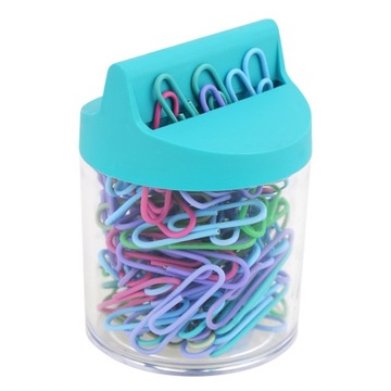 Скрепки для бумаг с пастельным покрытием 28 мм MemoBe 100 шт.