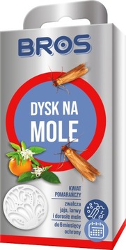 Dysk na mole Bros kwiat pomarańczy