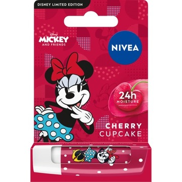 NIVEA Disney Edition Ухаживающая губная помада «Минни Маус» 4,8 г