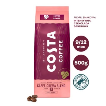Кофе Costa Coffee Crema Blend в зернах 500г